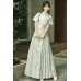 Seeking Summer 寻夏 - New Chinese Style Shirt & Mamian Skirt Set Seeking Summer 寻夏 - New Chinese Style Shirt & Mamian Skirt Set