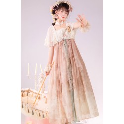 Lands in Dreams 山河入梦 - Hanfu Western Fusion Set
