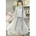 Light Rain 微雨 - Han Element Hanfu Set