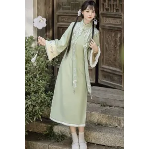 Ju Shuangdie 拒霜蝶 - Qipao Set