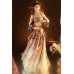 Dunhuang Orange 敦煌橙 - Dunhuang Style Exotic Hanfu Set