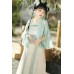 Evening Camellia 晚山茶 - Han Element Hanfu Set