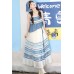 Moon Blue River 月蓝丽水 - New Chinese Hanfu Set Moon Blue River 月蓝丽水 - New Chinese Hanfu Set