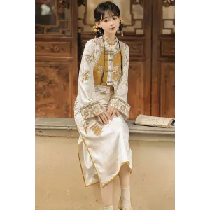 Osmanthus Autumn 桂香秋语 - Qipao & Majia Set