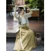 Green Tea 清茶 - Han Element Hanfu Set