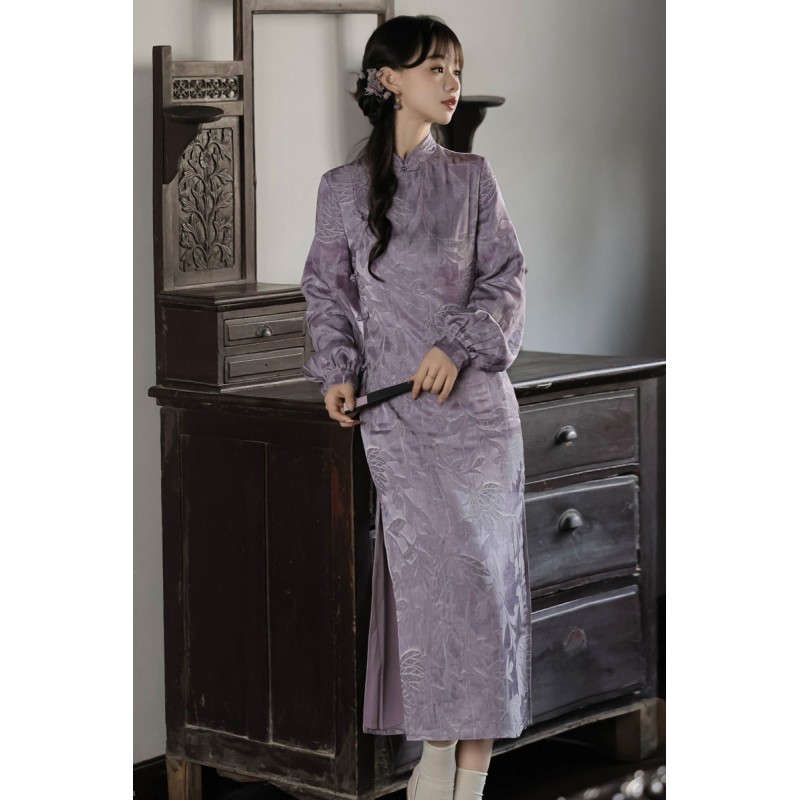 Autumn Frost 温婉秋霜 - Qipao Set Autumn Frost 温婉秋霜 - Qipao Set