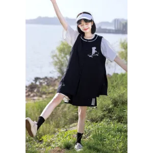 Skateboard Cat 滑板猫 - Han Chinese Element Style Set (Preorder)