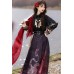 Blazing Dragon 炎龙引 - New Chinese Style Top & Belt & Necklace Mamian Skirt Set