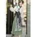 Yan Wugui 燕无归 - Han Element Hanfu Top & Qipao & Skirt Outfit Yan Wugui 燕无归 - Han Element Hanfu Top & Qipao & Skirt Outfit