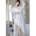 White Silver 白银 - Miao Jiang Element Exotic Hanfu Set