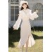 White Moon Light 白月光 - Han Element Hanfu Cheongsam Matching Set White Moon Light 白月光 - Han Element Hanfu Cheongsam Matching Set