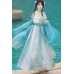 Jade Waters 碧水 - Dunhuang Style Exotic Hanfu Set Jade Waters 碧水 - Dunhuang Style Exotic Hanfu Set