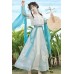 Jade Waters 碧水 - Dunhuang Style Exotic Hanfu Set Jade Waters 碧水 - Dunhuang Style Exotic Hanfu Set
