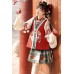 Blessed Dragon 福龙迎春 - Ming Dynasty New Year Hanfu Vest & Top & Mamian Skirt Set