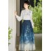 Zhujian Ci 竹涧辞 - New Chinese Style Mamian Skirt Outfut Zhujian Ci 竹涧辞 - New Chinese Style Mamian Skirt Outfut
