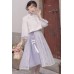 Wisteria Reverie 紫藤思 - New Chinese Hanfu Set Wisteria Reverie 紫藤思 - New Chinese Hanfu Set