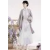 Wisteria Poems 紫藤词 - Qi Pao & Knitted Cardigan Set