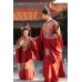 Hongzhuang Rongyi 红妆融熠 - Ming Dynasty Wedding Hanfu Set