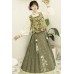 Pastoral Scenery 绿野仙踪 - New Chinese Style Vest & Shirt & Ma Mian Skirt Set Pastoral Scenery 绿野仙踪 - New Chinese Style Vest & Shirt & Ma Mian Skirt Set