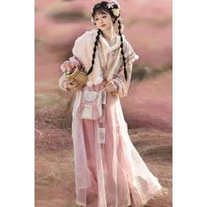 Huxuan Wansha 胡璇脘纱 - Exoticism Stlyle Hanfu Set