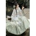 Ruo Meng 若梦 - New Chinese Style Shirt & Mamian Skirt Set