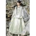 Ruo Meng 若梦 - New Chinese Style Shirt & Mamian Skirt Set