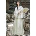 Ruo Meng 若梦 - New Chinese Style Shirt & Mamian Skirt Set