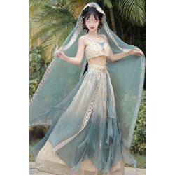 Fireflies Isle 萤火漫星洲 - Dunhuang Style Exotic Hanfu Set