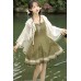 Cicada Whispers 蝉语 - Han Element Hanfu Set Cicada Whispers 蝉语 - Han Element Hanfu Set
