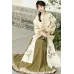 Gold Osmanthus 金桂词 - New Chinese Style Top & Shawl & Ma Mian Skirt Set
