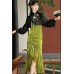 Gilt Lily 鎏金百合 - New Chinese Hanfu Set