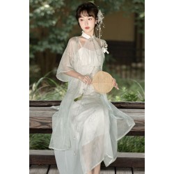 Misty Rain 雾雨 - New Chinese Hanfu Set