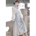 Falling Frost 霜降 - New Chinese Style Qipao Dress Falling Frost 霜降 - New Chinese Style Qipao Dress
