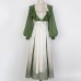 Verdant Hue 青绿 - New Chinese Hanfu Set Verdant Hue 青绿 - New Chinese Hanfu Set
