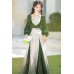 Verdant Hue 青绿 - New Chinese Hanfu Set Verdant Hue 青绿 - New Chinese Hanfu Set