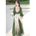 Verdant Hue 青绿 - New Chinese Hanfu Set Verdant Hue 青绿 - New Chinese Hanfu Set