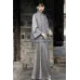 Xiangxian Mujin 香羡木槿 - New Chinese Hanfu Jacket & Suspender Skirt Set Xiangxian Mujin 香羡木槿 - New Chinese Hanfu Jacket & Suspender Skirt Set