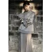 Xiangxian Mujin 香羡木槿 - New Chinese Hanfu Jacket & Suspender Skirt Set Xiangxian Mujin 香羡木槿 - New Chinese Hanfu Jacket & Suspender Skirt Set