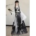 Crane Feather 鹤羽 - Miao Jiang Element Exotic Hanfu Set
