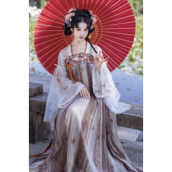 Butterfly Dream 云山蝶梦 - Tang Dynasty Hanfu Qixiong Ruqun