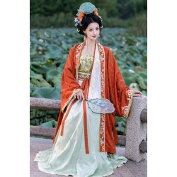Autumn Osmanthus 桂知秋 - Song Dynasty Style Qiyao Ruqun Hanfu