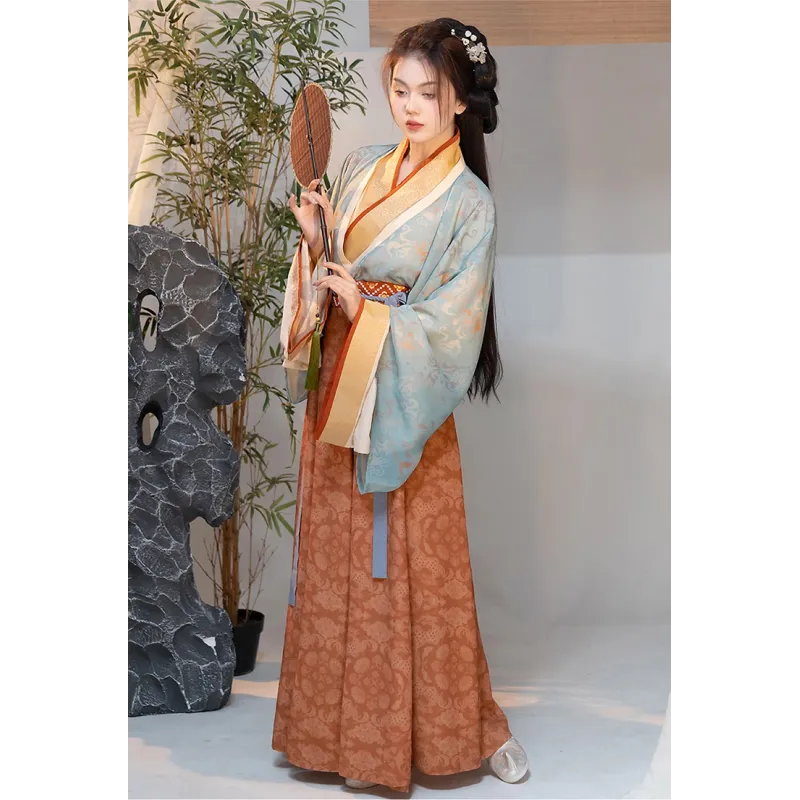 Qinlou Yue 秦楼月 - Wei jin Style Qiyao Ruqun (Preorder) Qinlou Yue 秦楼月 - Wei jin Style Qiyao Ruqun (Preorder)