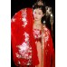 Moonflower Jade 花月瑶 - Tang Dynasty Hanfu Wedding Gown Hezi Skirt