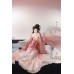Luminous Lotus 荷光沐色 - Tang Dynasty Hanfu Qixiong Ruqun