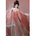 Luminous Lotus 荷光沐色 - Tang Dynasty Hanfu Qixiong Ruqun