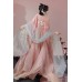 Luminous Lotus 荷光沐色 - Tang Dynasty Hanfu Qixiong Ruqun