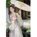 Raindrop Green Lotus 落雨青荷 - Song Dynasty Style Qiyao Ruqun Hanfu