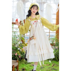 Green Berry Whisper 青绒莓语 - Han Element Hanfu Set