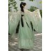 Bamboo & River 春竹枝江 - Tang Dynasty Hanfu Qixiong Ruqun