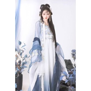 Pure Moon 清月寒 - Tang Dynasty Hanfu Hezi Skirt